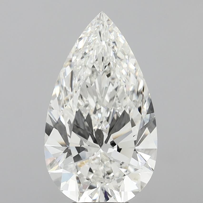 6.04 ct. pear Lab Grown Diamond front image