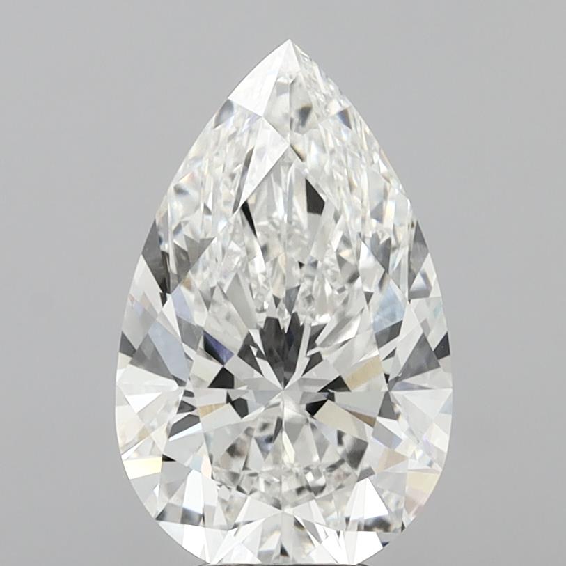 6.05 ct. pear Lab Grown Diamond front image