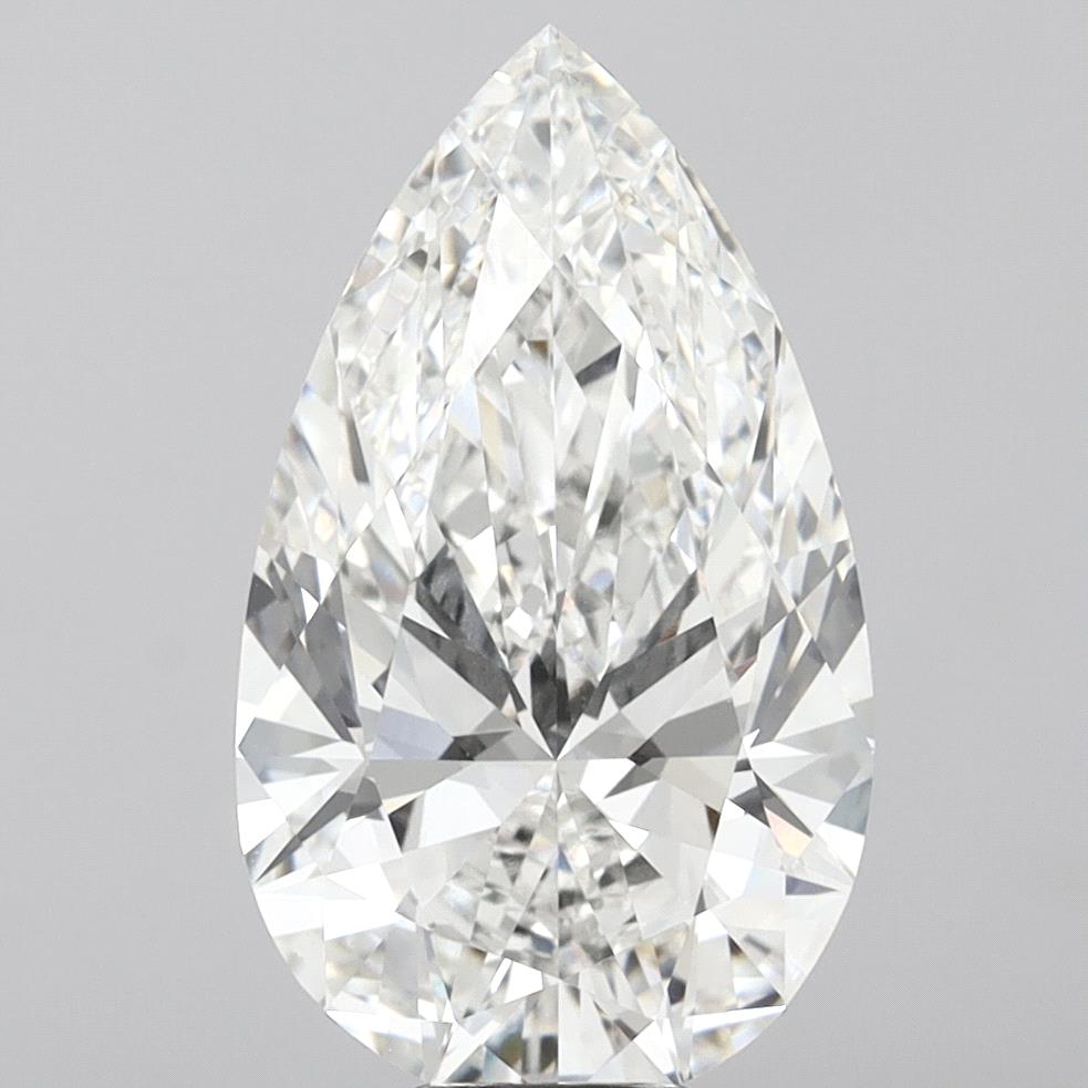 10.06 ct. pear Lab Grown Diamond front image