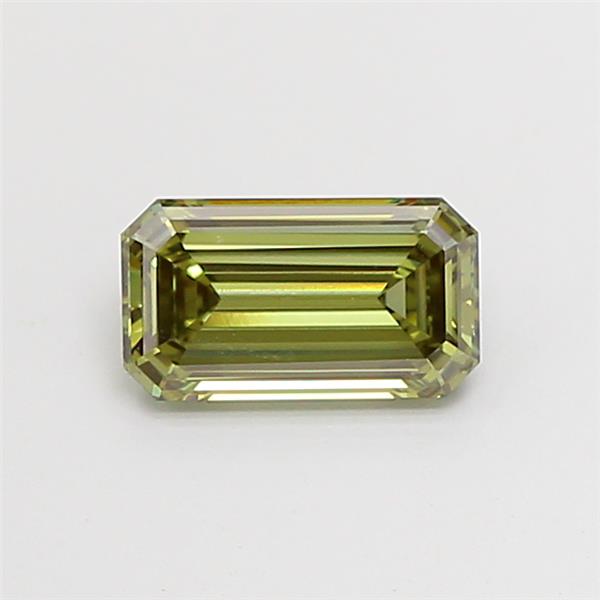 1.02 carat fancy intense  green VVS2 EX Cut IGI emerald diamond
