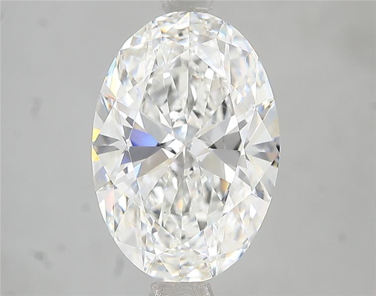 5.00 ct. oval Lab Grown Diamond front image