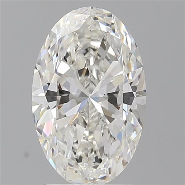 2.55 ct. oval Lab Grown Diamond front image