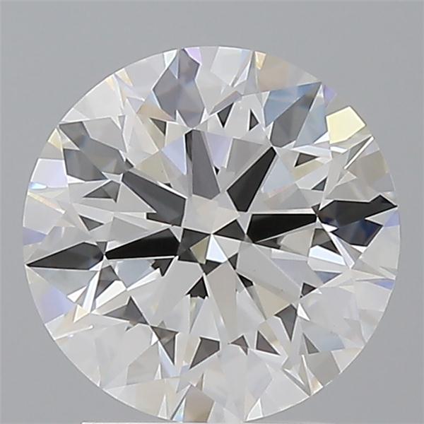 2.57 ct. round Lab Grown Diamond front image