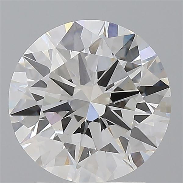 2.50 ct. round Lab Grown Diamond front image
