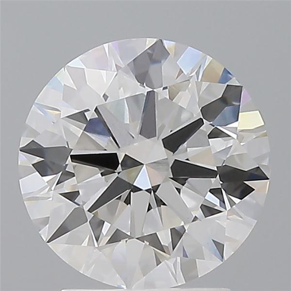 2.60 ct. round Lab Grown Diamond front image