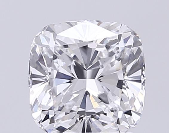 2.03 carat d VS2 EX Cut IGI cushion diamond
