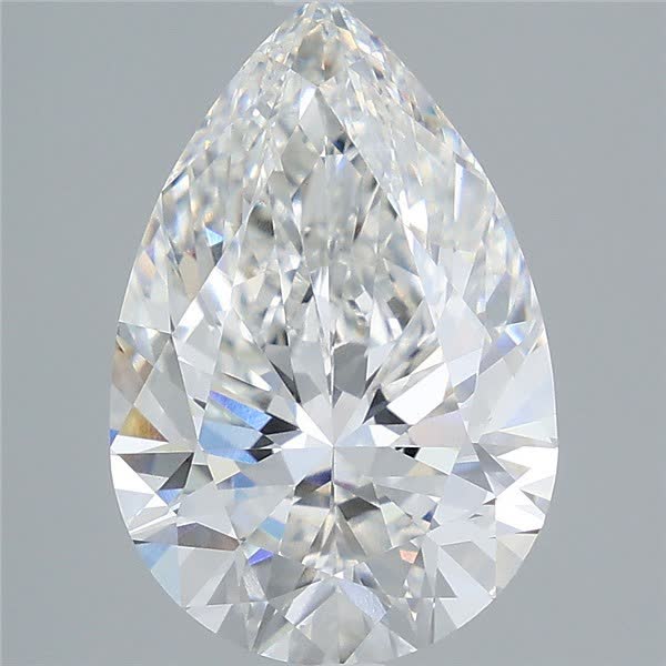 4.09 ct. pear Lab Grown Diamond front image