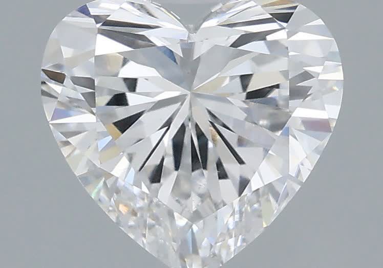 0.87 ct. heart Lab Grown Diamond front image