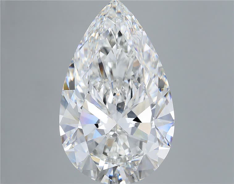 12.83 ct. pear Lab Grown Diamond front image