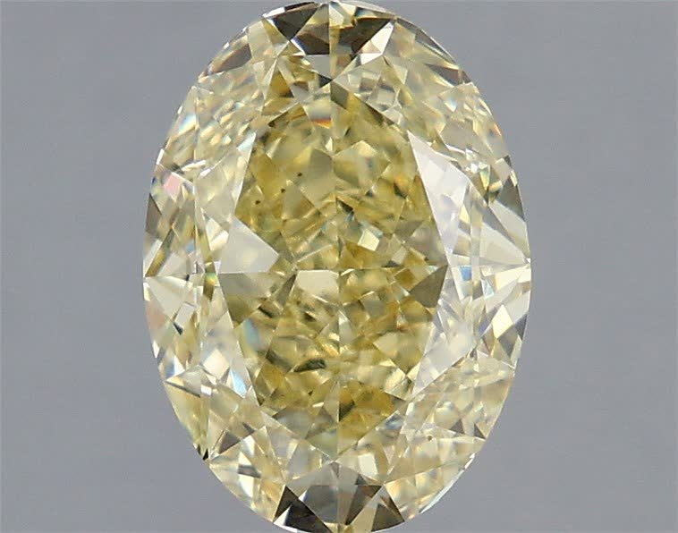 2.03 ct. oval Lab Grown Diamond front image