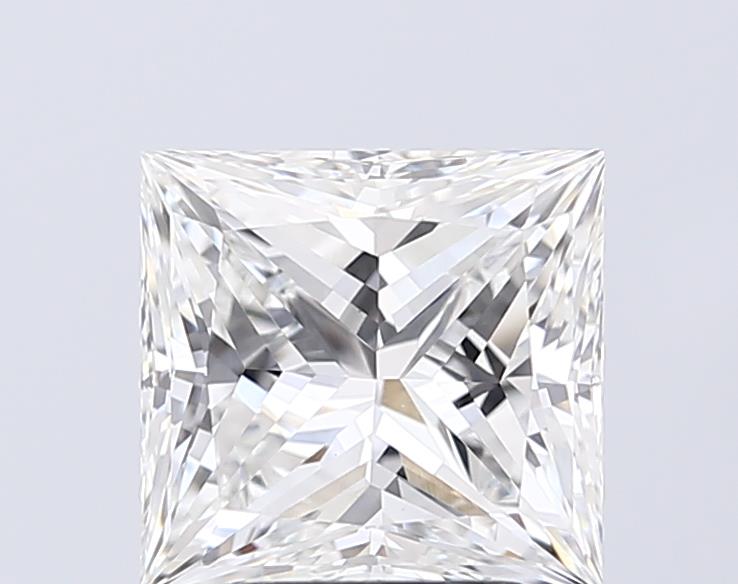3.03 carat f VVS2 EX Cut IGI princess diamond