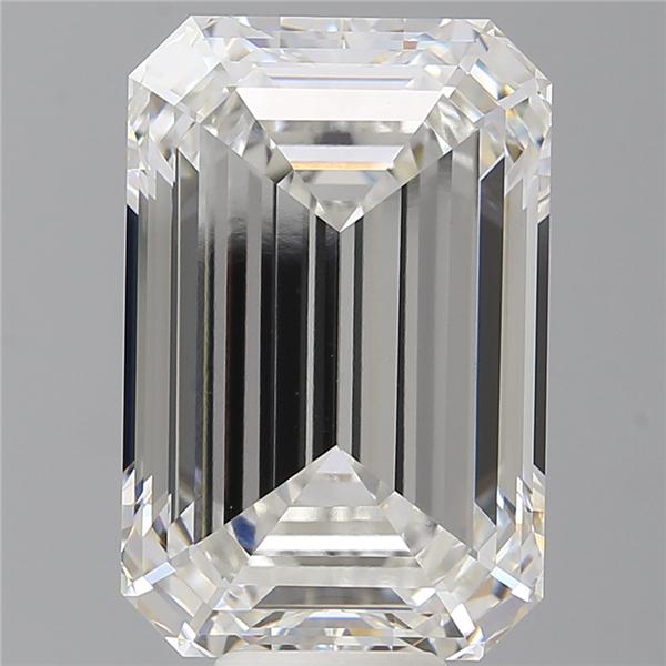 12.09 ct. emerald Lab Grown Diamond front image