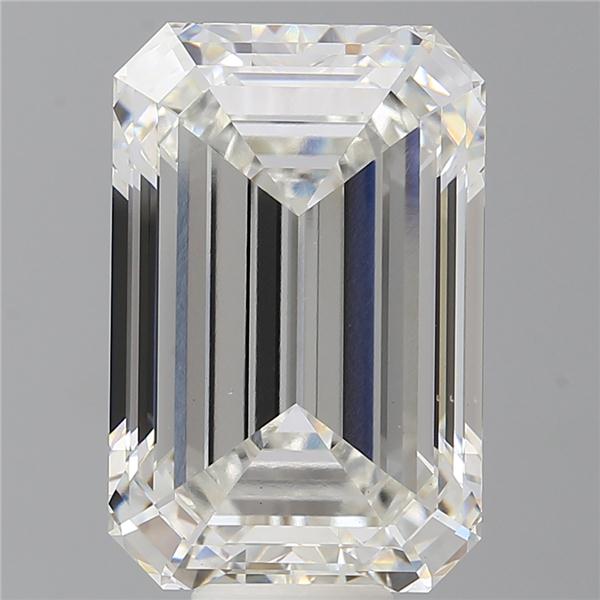 12.56 ct. emerald Lab Grown Diamond front image