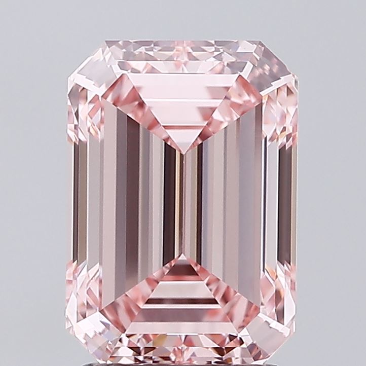 2.50 ct. emerald Lab Grown Diamond front image