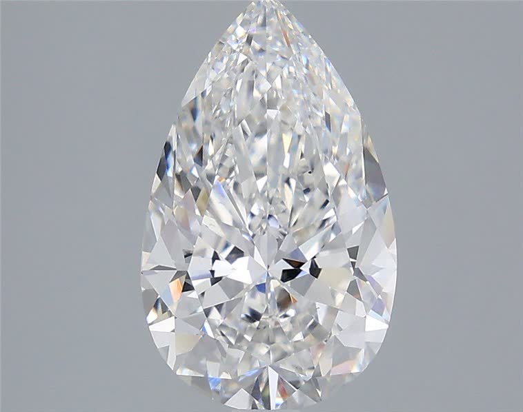 3.01 carat e VS1 EX Cut IGI pear diamond