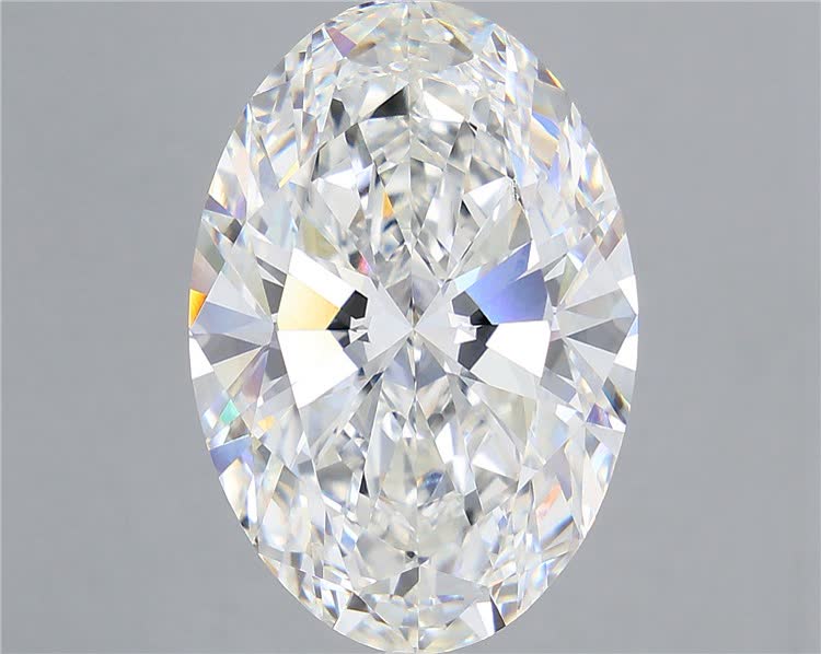 12.57 ct. oval Lab Grown Diamond front image