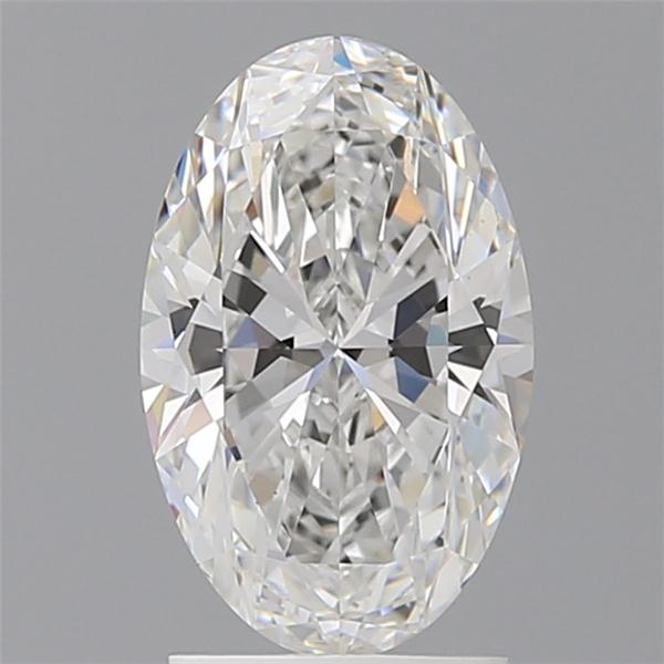2.08 ct. oval Lab Grown Diamond front image