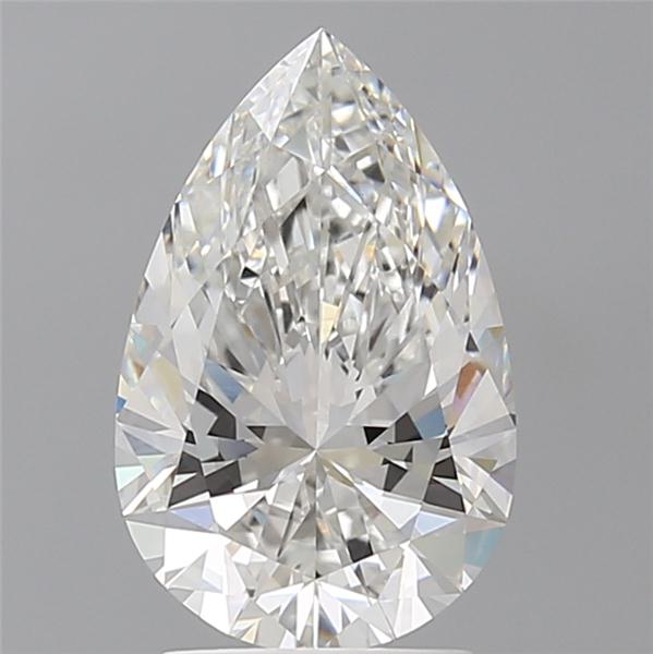 2.50 ct. pear Lab Grown Diamond front image