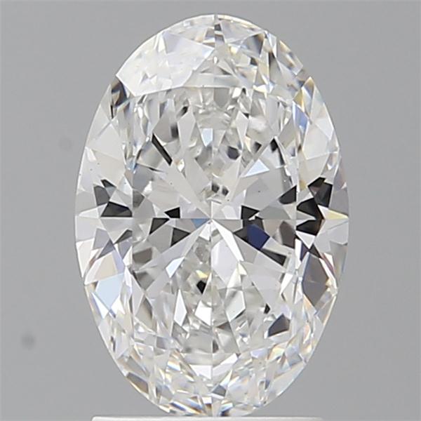 2.05 ct. oval Lab Grown Diamond front image