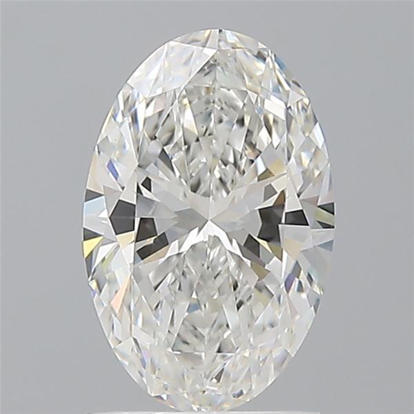 1.58 ct. oval Lab Grown Diamond front image
