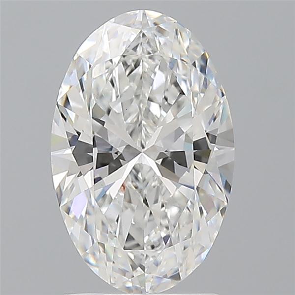 2.07 ct. oval Lab Grown Diamond front image