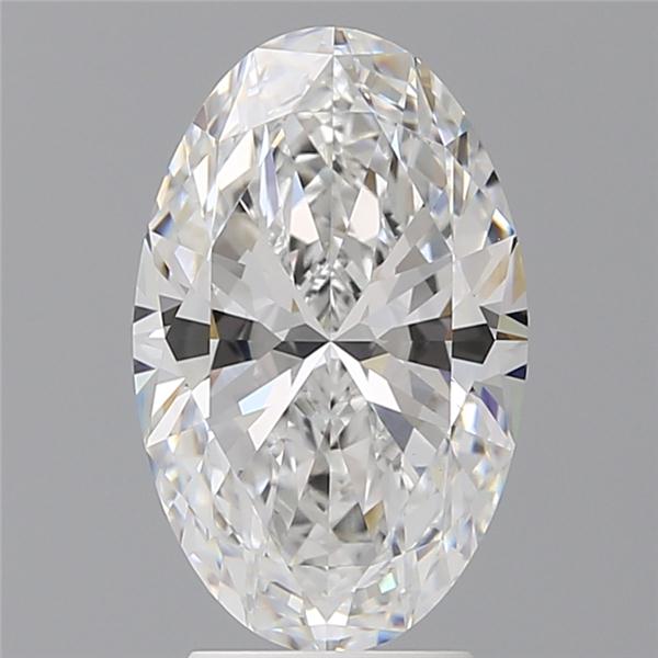 3.50 ct. oval Lab Grown Diamond front image