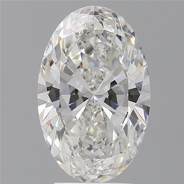 4.02 ct. oval Lab Grown Diamond front image
