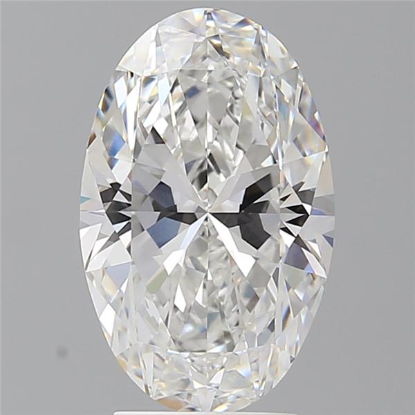 3.53 ct. oval Lab Grown Diamond front image