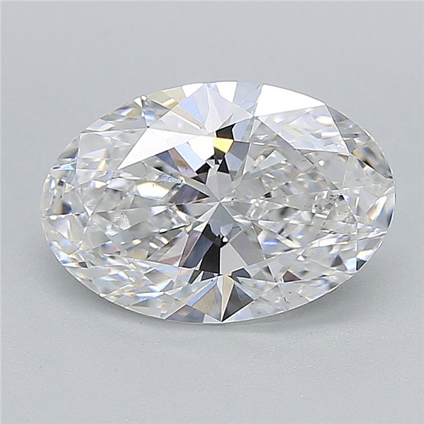 2.02 carat d VS2 EX Cut IGI oval diamond