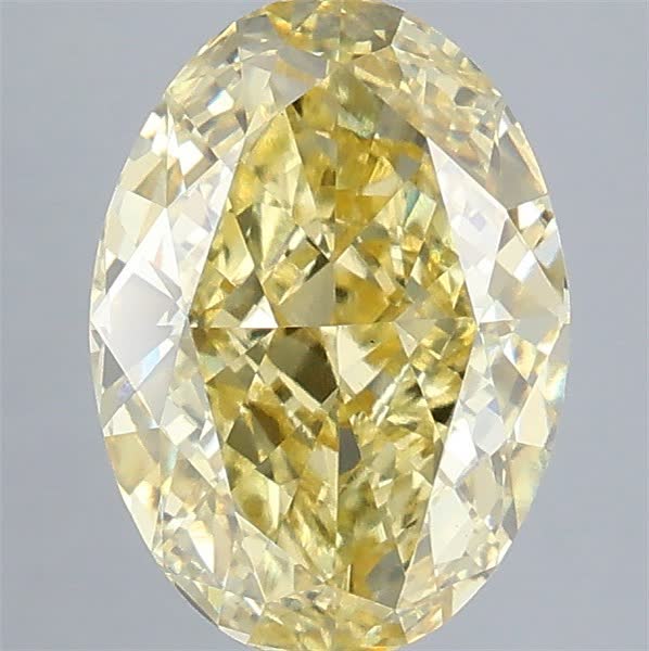 2.96 ct. oval Lab Grown Diamond front image