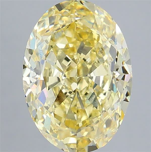 3.04 ct. oval Lab Grown Diamond front image