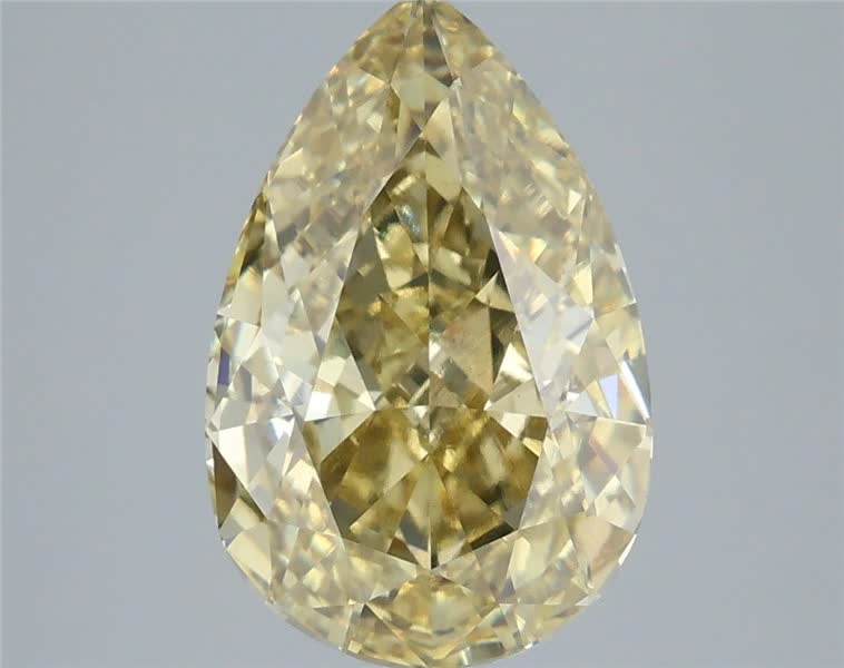 4.03 ct. pear Lab Grown Diamond front image