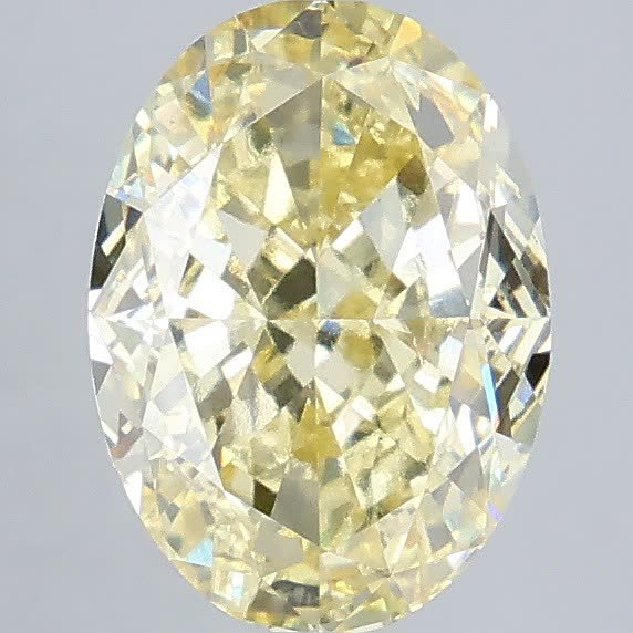 3.08 ct. oval Lab Grown Diamond front image