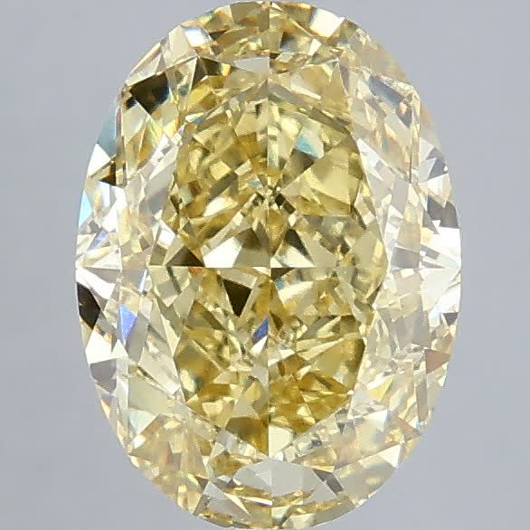 3.06 ct. oval Lab Grown Diamond front image