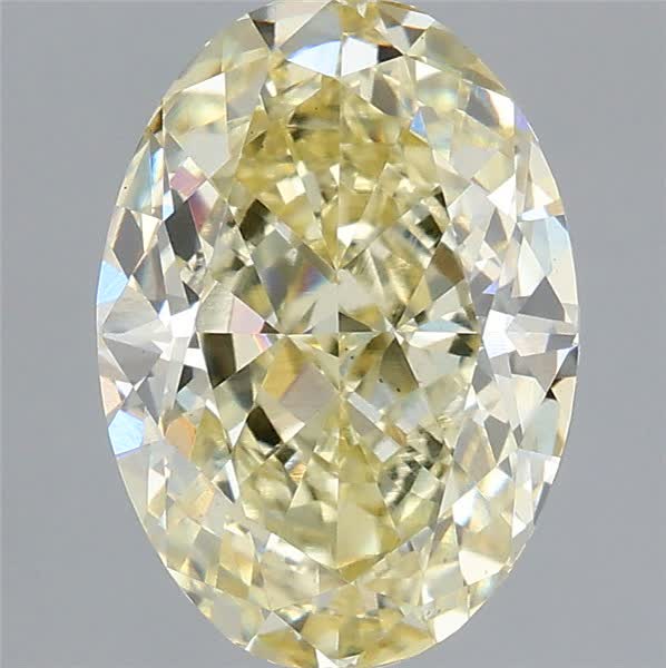 3.09 ct. oval Lab Grown Diamond front image