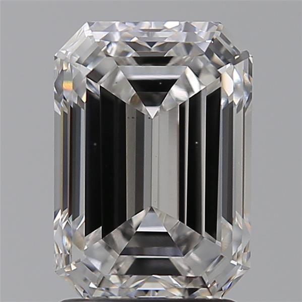 2.50 ct. emerald Lab Grown Diamond front image