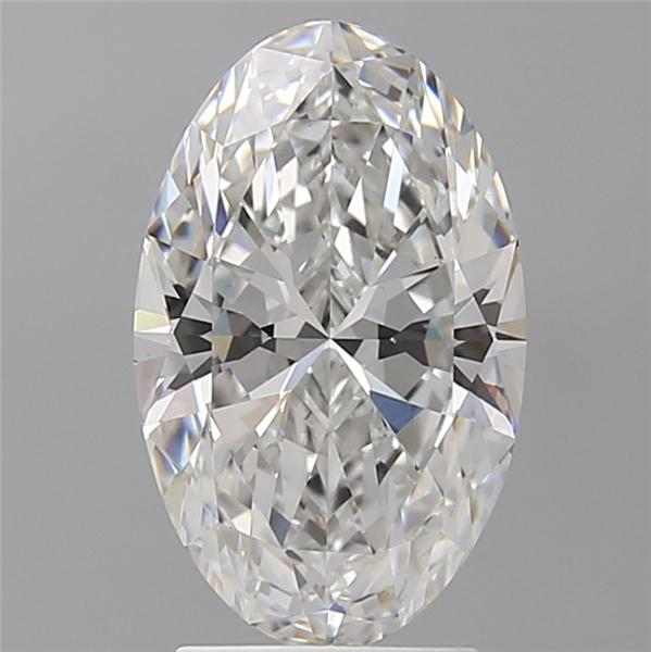 3.02 ct. oval Lab Grown Diamond front image