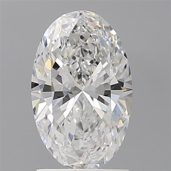 1.60 ct. oval Lab Grown Diamond front image