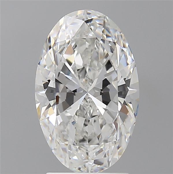 2.59 ct. oval Lab Grown Diamond front image