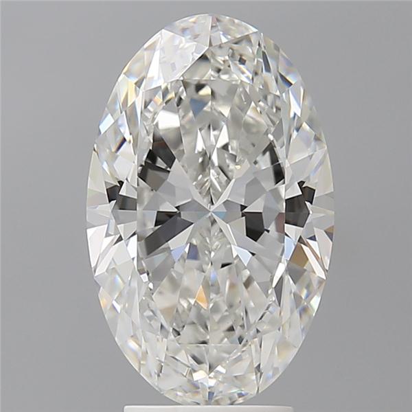 4.10 ct. oval Lab Grown Diamond front image