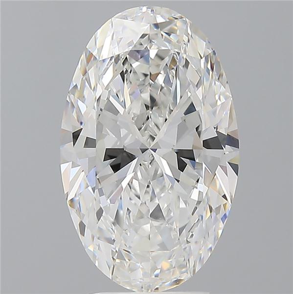 4.05 ct. oval Lab Grown Diamond front image