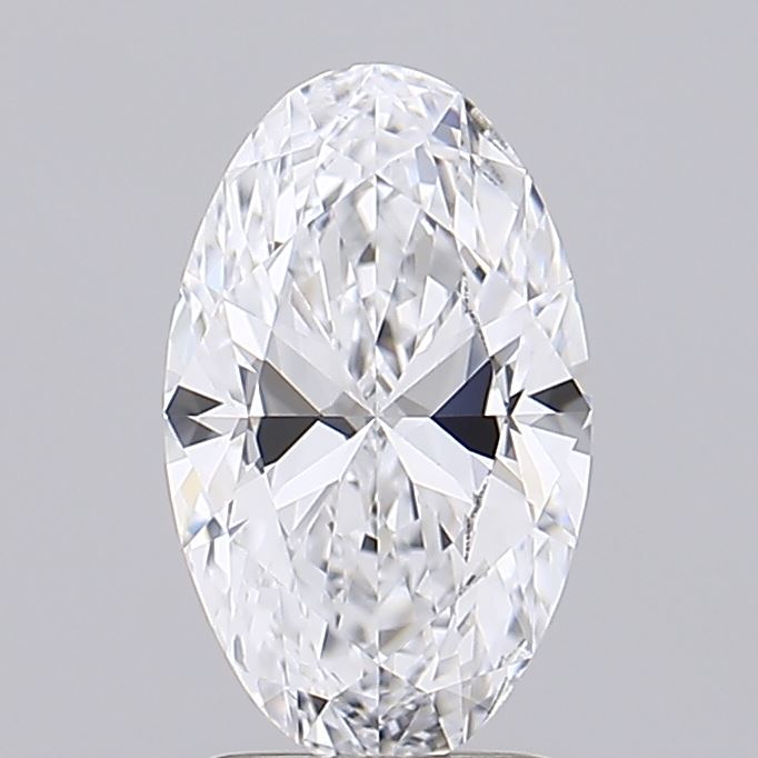 1.30 ct. oval Lab Grown Diamond front image