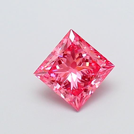 0.81 ct. princess Lab Grown Diamond front image