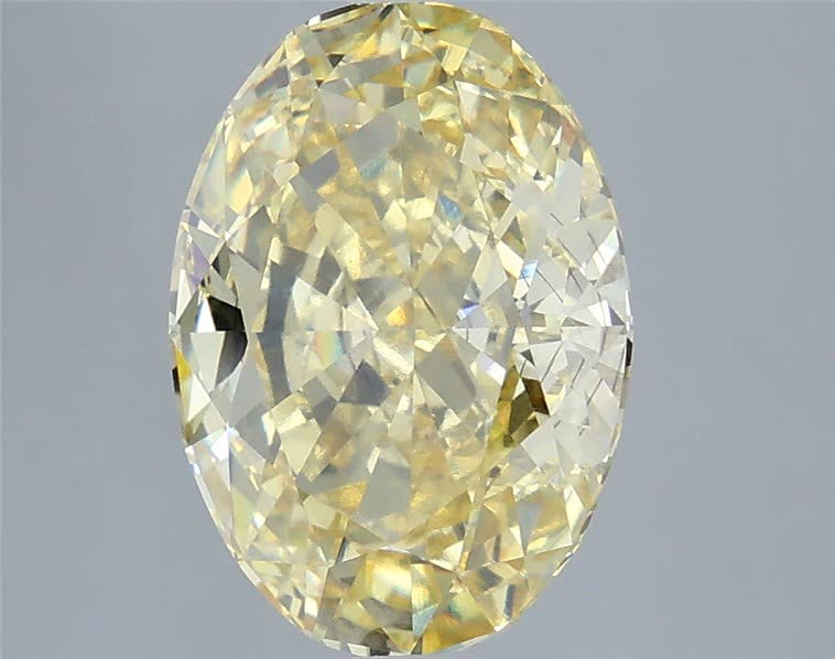5.09 ct. oval Lab Grown Diamond front image
