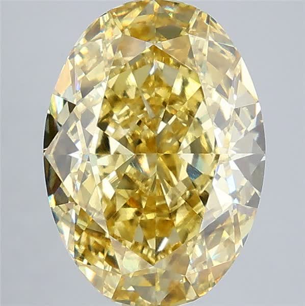 5.10 ct. oval Lab Grown Diamond front image