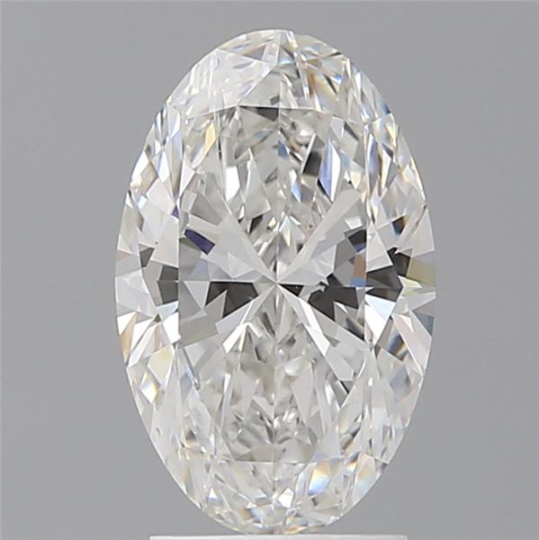 2.55 ct. oval Lab Grown Diamond front image