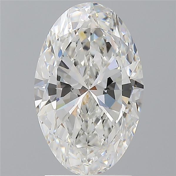 2.59 ct. oval Lab Grown Diamond front image