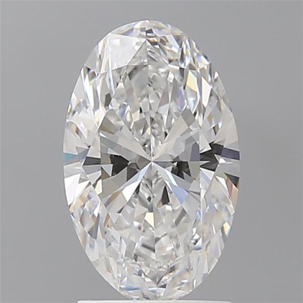 2.04 ct. oval Lab Grown Diamond front image