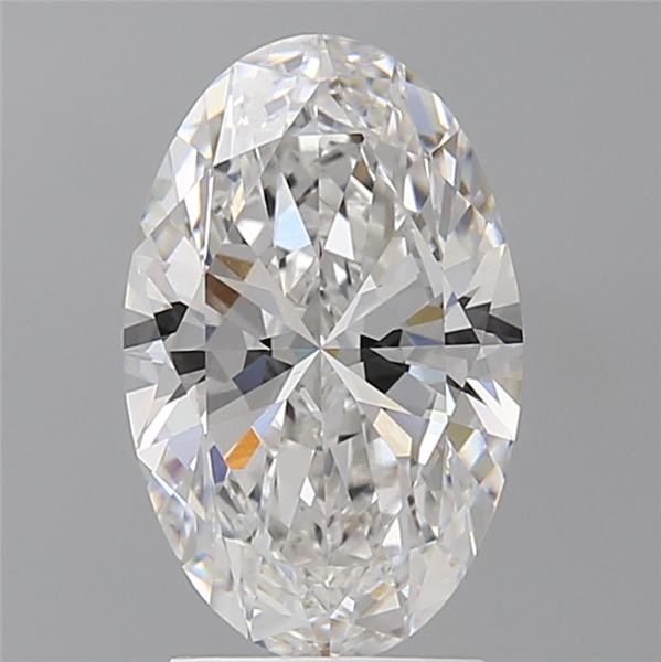 2.60 ct. oval Lab Grown Diamond front image
