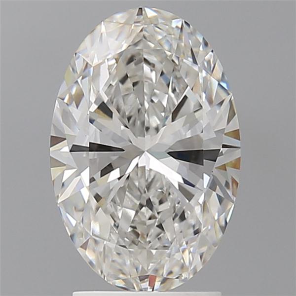 2.58 ct. oval Lab Grown Diamond front image